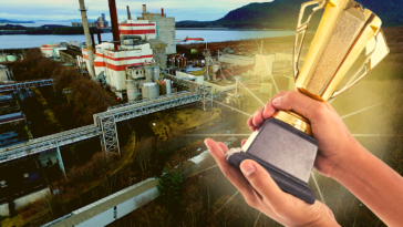 The “Brownie” Award was given to Prince Rupert for its work cleaning a contaminated wasteland.