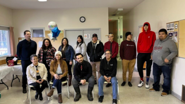 A picture of the graduating class that worked on the project. Congratulations to Edward, Cody, Dominique, Hunter, Jasmine, Katelynn, Malahki, Markus, Ralph, Simone, Vanessa, Travis and David.