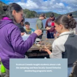 Fisheries Science classes conducted by Ecotrust Canada to high school students.